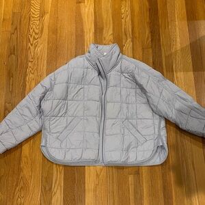 Light lavender  Quilted Jacket